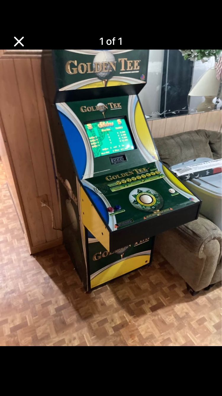 Golden Tee Arcade Machine 