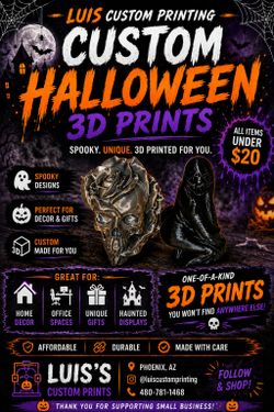 Luis Custom 3D Prints