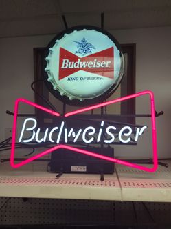 Neon Budweiser Light