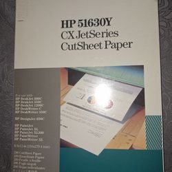 3 Pack Of HP 51630Y CX JetSeries CutSheet Paper (600 Sheets In Total)