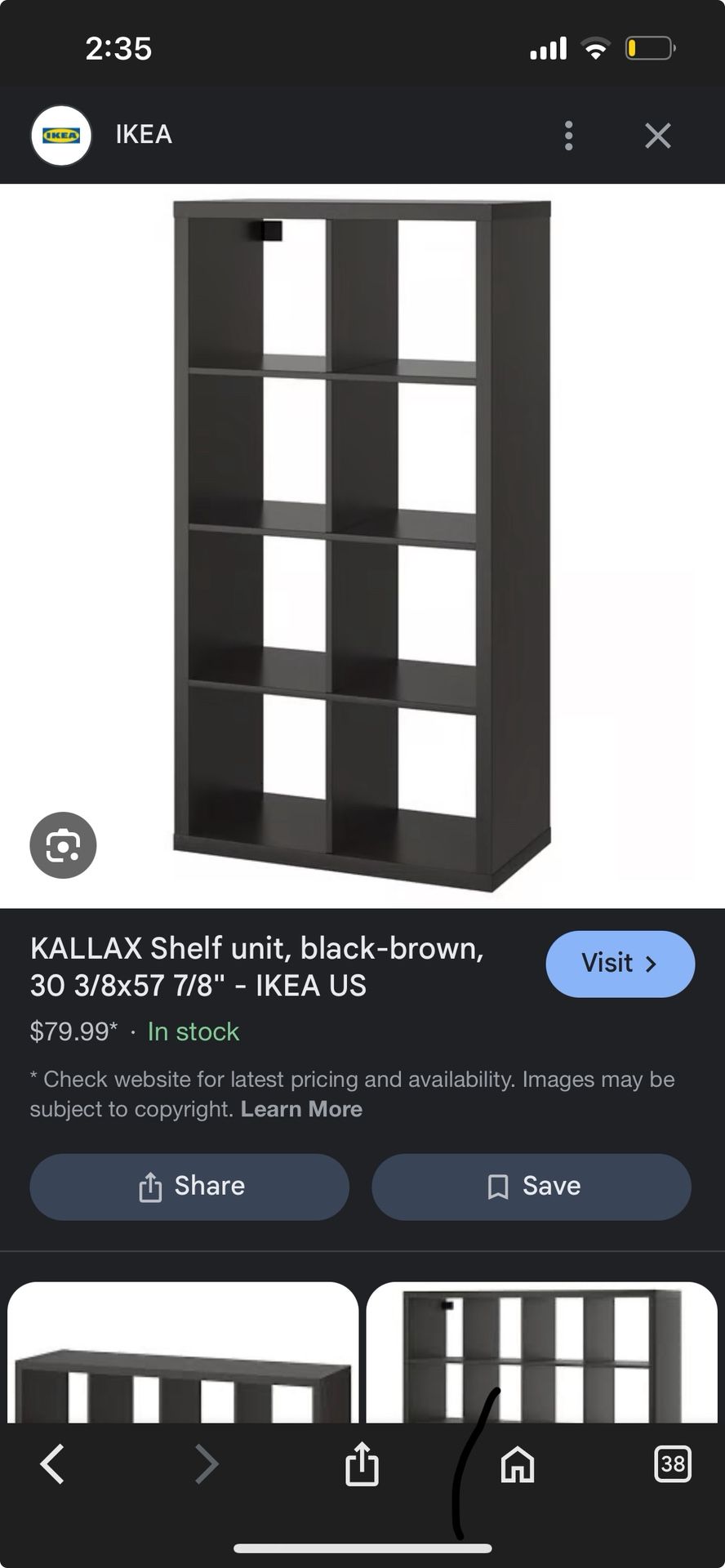 IKEA Malm Cubicle