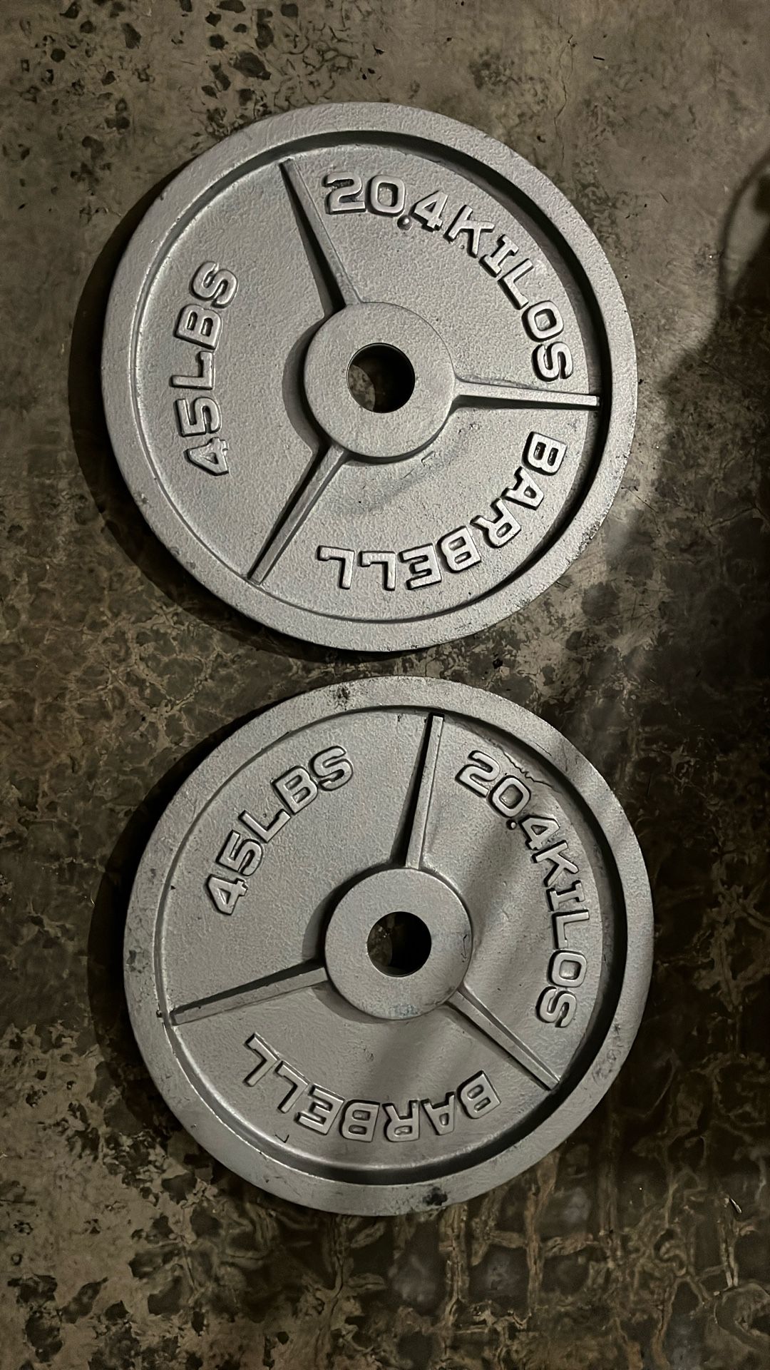 45 Pound Barbell Weights