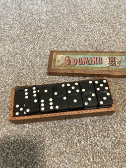 Domino set (1 pc. Missing) $5 OBO