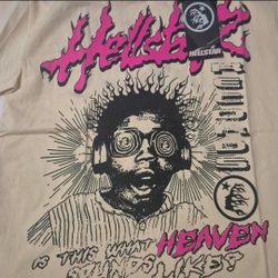 Hellstar T-Shirt (Cream Graphic Tee)
