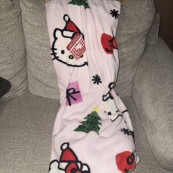 Hello kitty Christmas Blanket