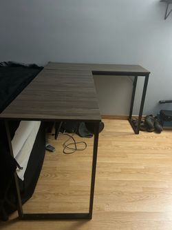 L shaped desk