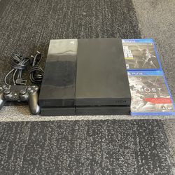 PS4 w/ Games 