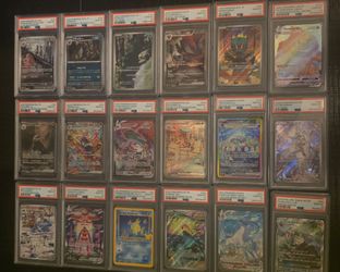 PSA 10 Gem Mint Pokémon Card Lot FT/FS