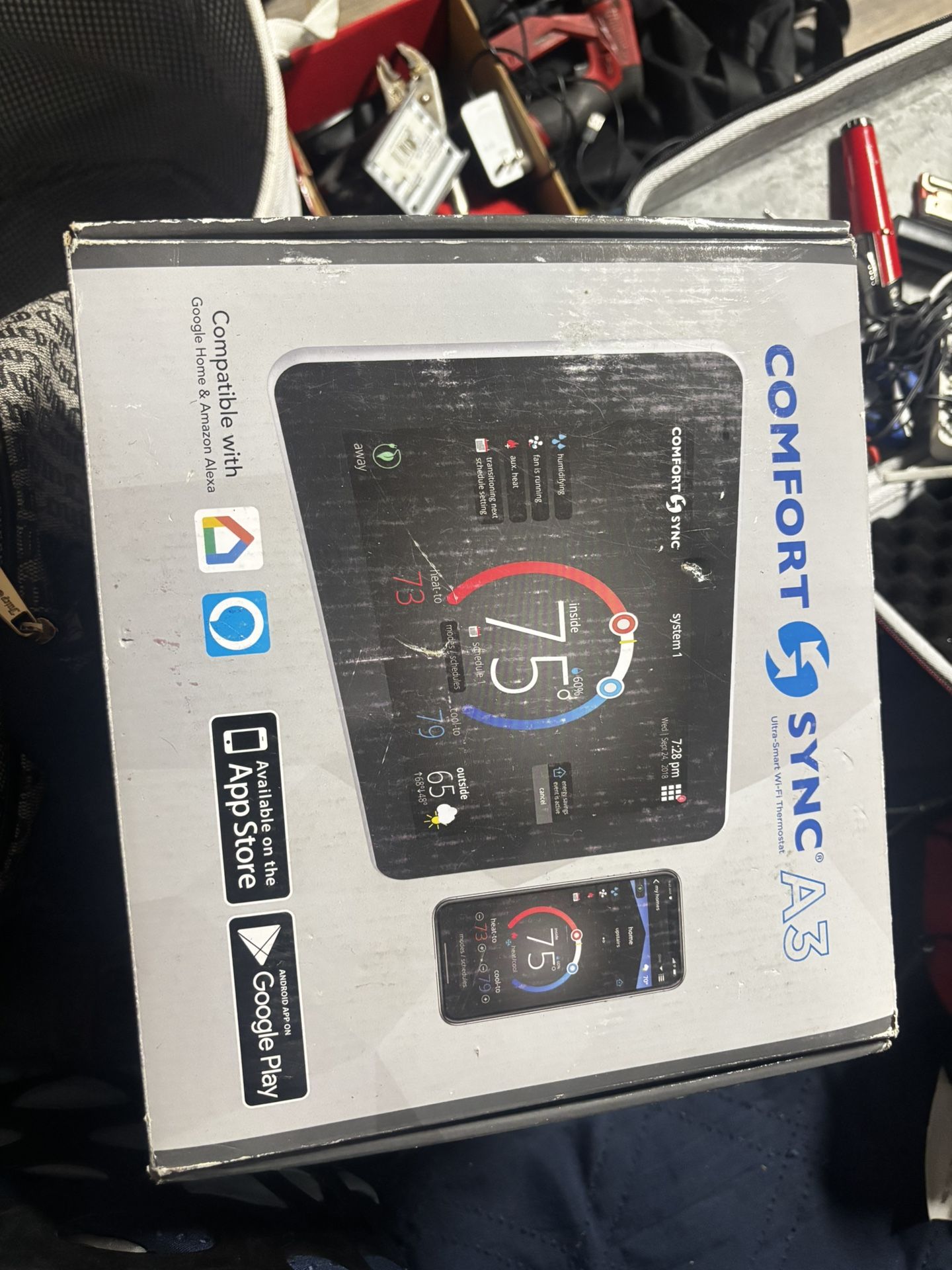 Comfort Sync A3 Touch Screen Home Temp