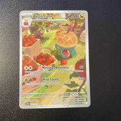 Appletun Full Art Pokemon Card 