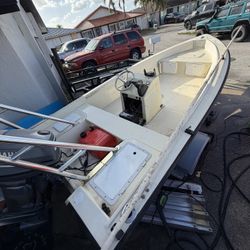 1996 KEYWEST 15ft YAMAHA 2 STROKE 40HP