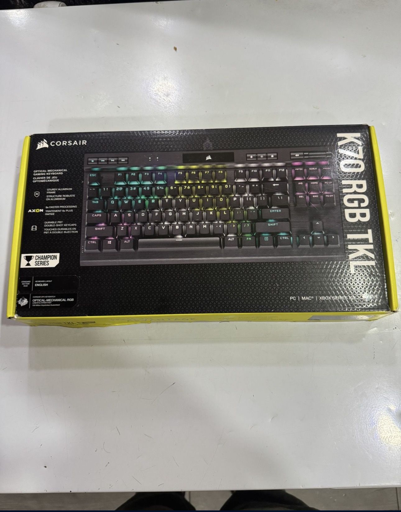K70 RGB TKL Gaming Keyboard 