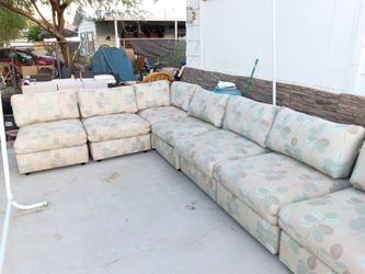 Vintage sectional sofa