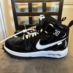Brand new Men’s Nike Off White X Air Force One Mid SP Leather Sheed size 8 no box 