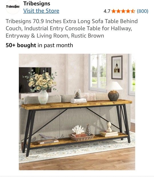 Sofa Table/ Accent Table/ Buffet Table