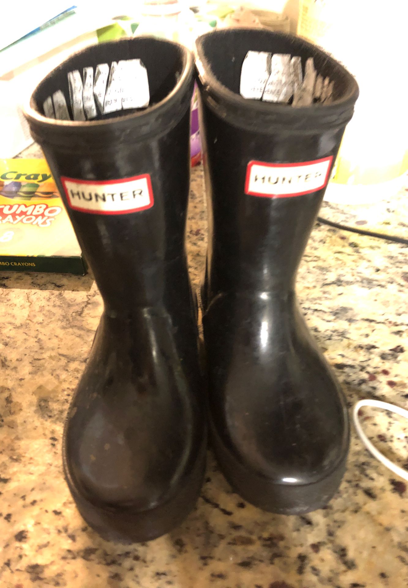 HUNTER rain boots