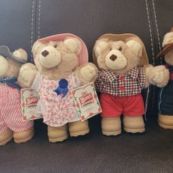 Vintage Wendy's Teddy Bears