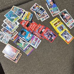 Mixed Brand Baseball And Basketball Cards