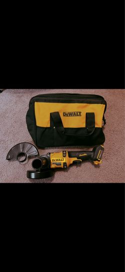 DEWALT FLEXVOLT 60V MAX Cordless Brushless 4.5 in. to 6 in. Small Angle Grinder with Kickback Brake (Tool Only)  SOLO herramienta  No battery, no char