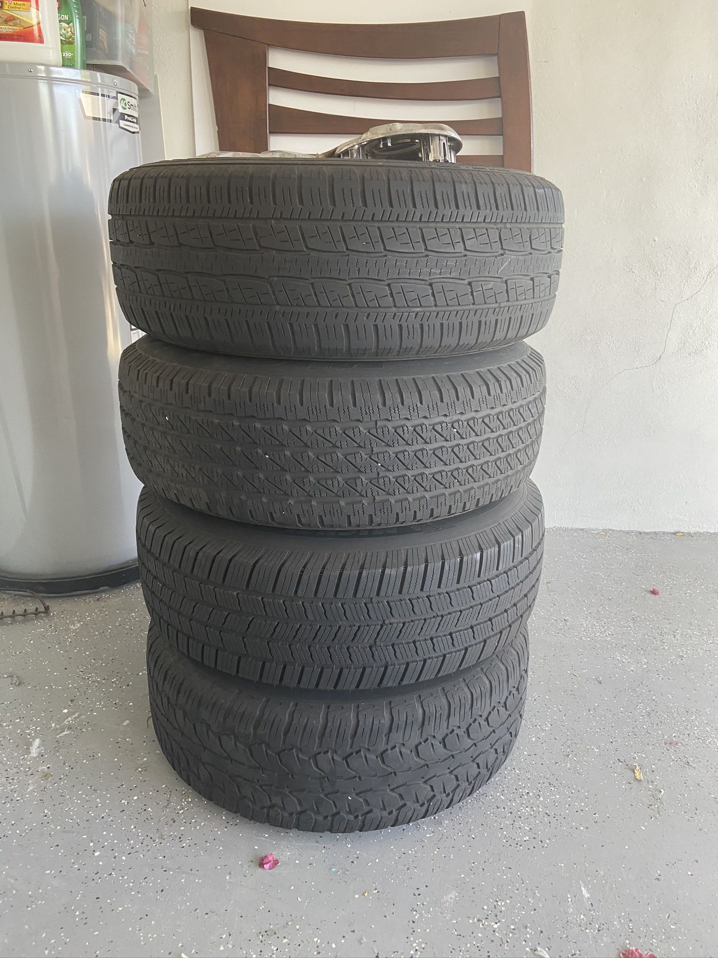 Tires from Ford 150