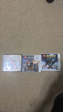 3 Games lego for Nintendo 2 Da