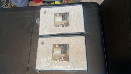 Linen blend curtains 