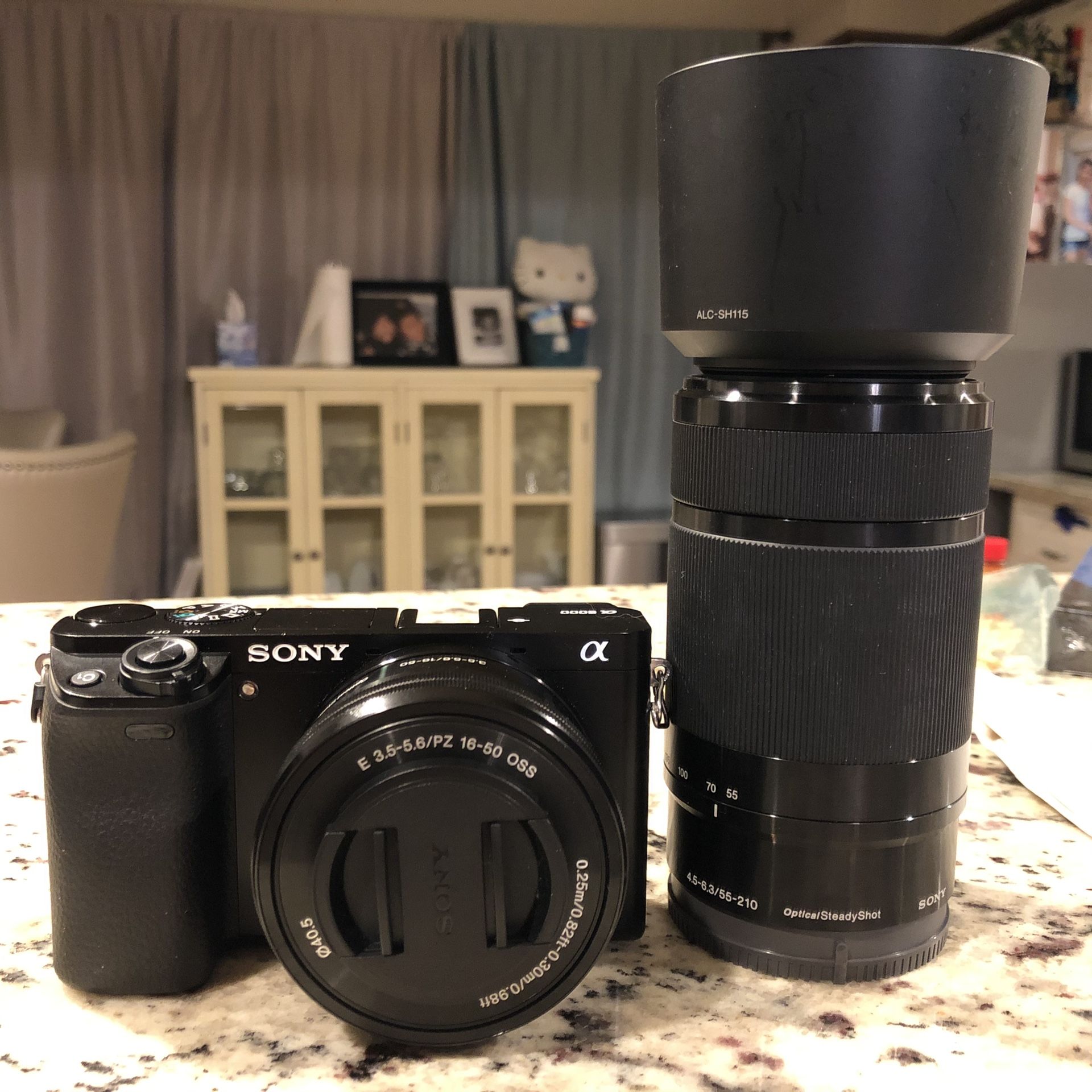 Sony a6000 Mirrorless Camera with 2 Lenses
