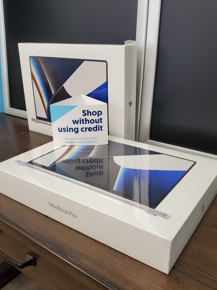 Apple MacBook Pro Laptop 16in M1 Chip Brand New - $1 Down Today - NO CREDIT Needed