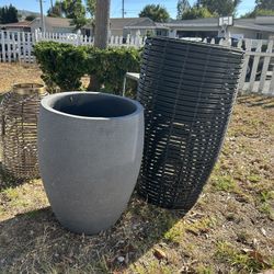 New plant pots