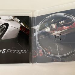 Gran Turismo 5 Prologue (PS3) - CASE, MANUAL & INSERTS ONLY - No Game Disc