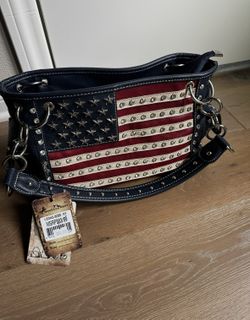 Flag purse brand new