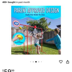 GoSports Backyard Water Toy Game for Kids & Adults - Splash Tower Burst Water Balloon Dunk Tank