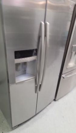 Maytag Side By Side Stainless Steel Refrigerator
