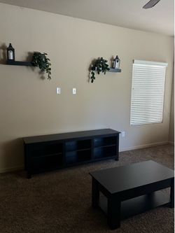 Modern Black Living Room Set