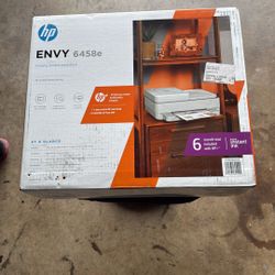 Hp Envy 6458 E Printer Brand New. 