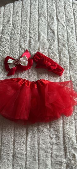 Baby Tutu And 2 Headbands 