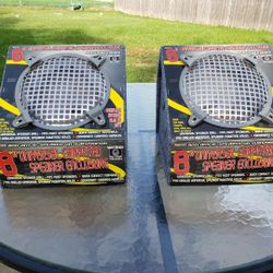 Brand New Set Of 8" Subwoofer Enclosures