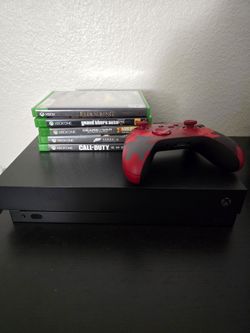 Selling xbox one x, everything works fine, $160.
