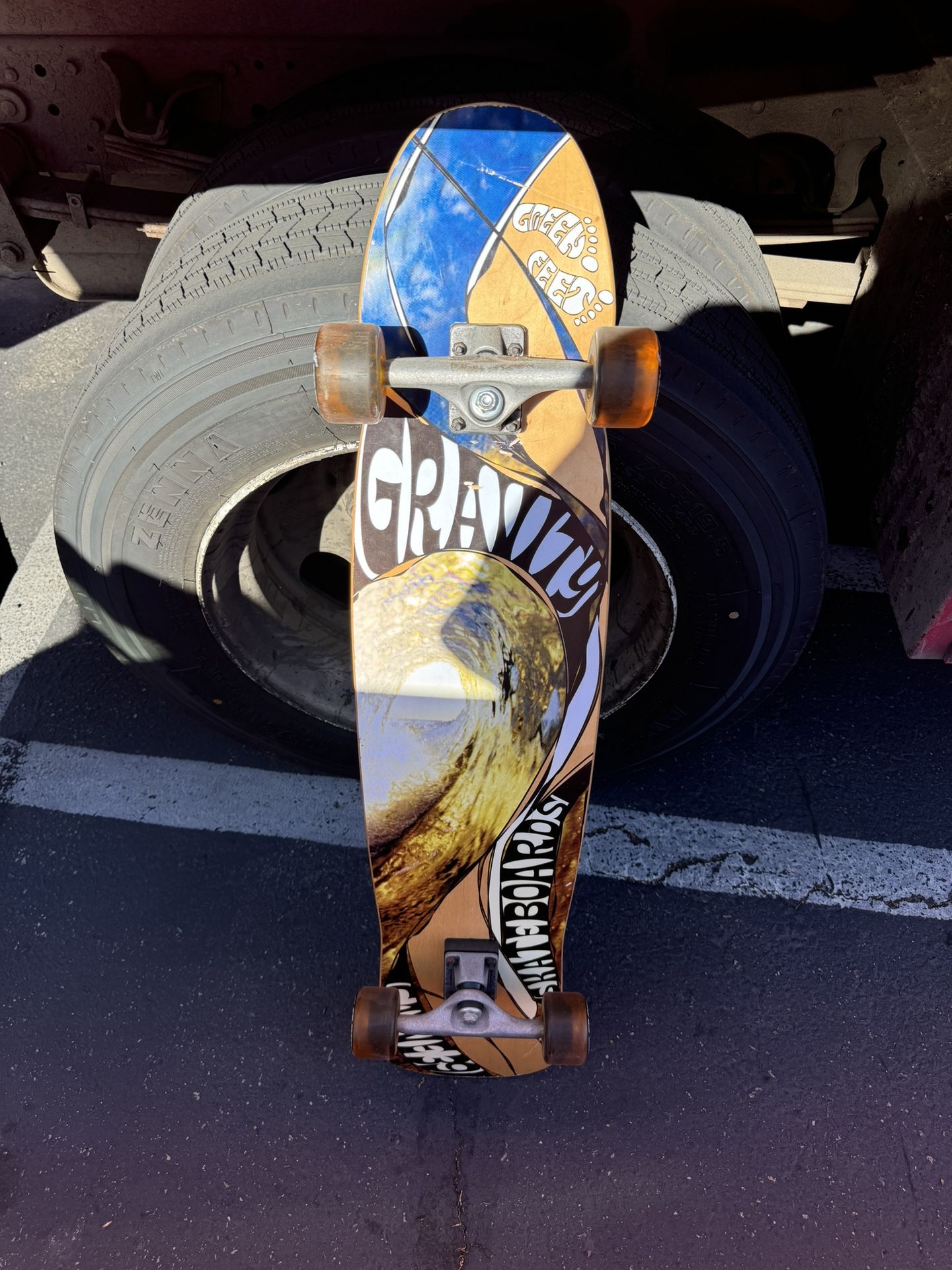 Gravity Skateboard Long Board.
