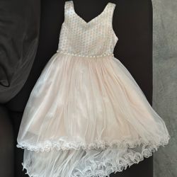 Dusty Pink Girls Formal Dress 