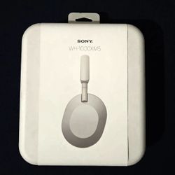 SONY 1000XM5 Over Ear Headphones (Silver)
