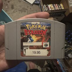 Pokémon Stadium - Nintendo 64 N64 Game Cartridge