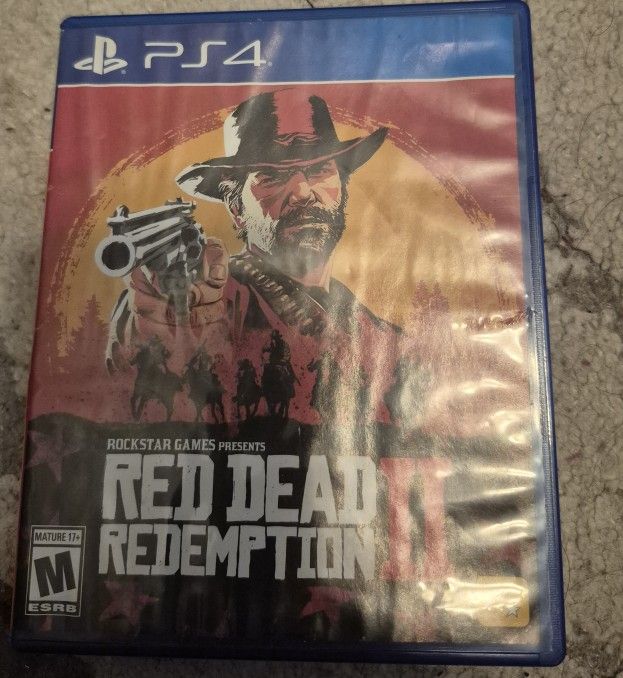 Red Dead Redemption 2 PS4 – Discs & Case Only (Code Redeemed)