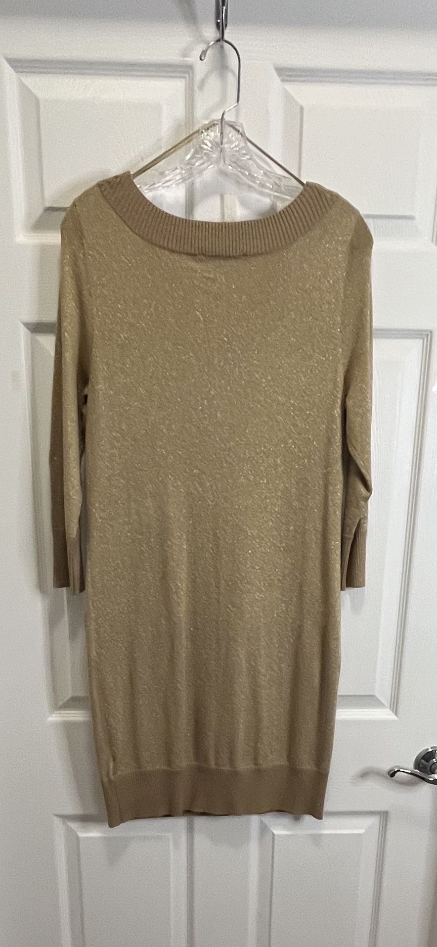gold dress michael kors MICHAEL KORS Brown and Gold Halter Neck Embellished Maxi Dress – The  Untitled Boutique main image 0