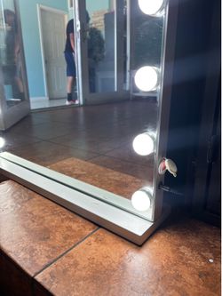 Mirror with lights