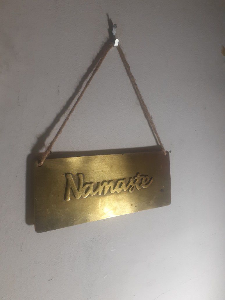 Namaste Wall Hanging