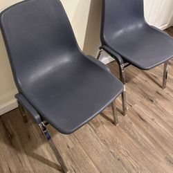 Stacking Office Chairs Two Pieces