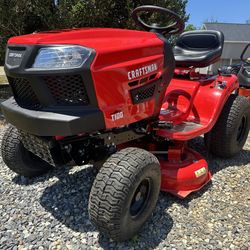 Craftsman T100 Riding Lawn Tractor Mower
