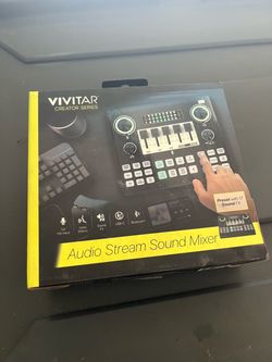 Vivitar Creator Series Audio Stream Sound Mixer