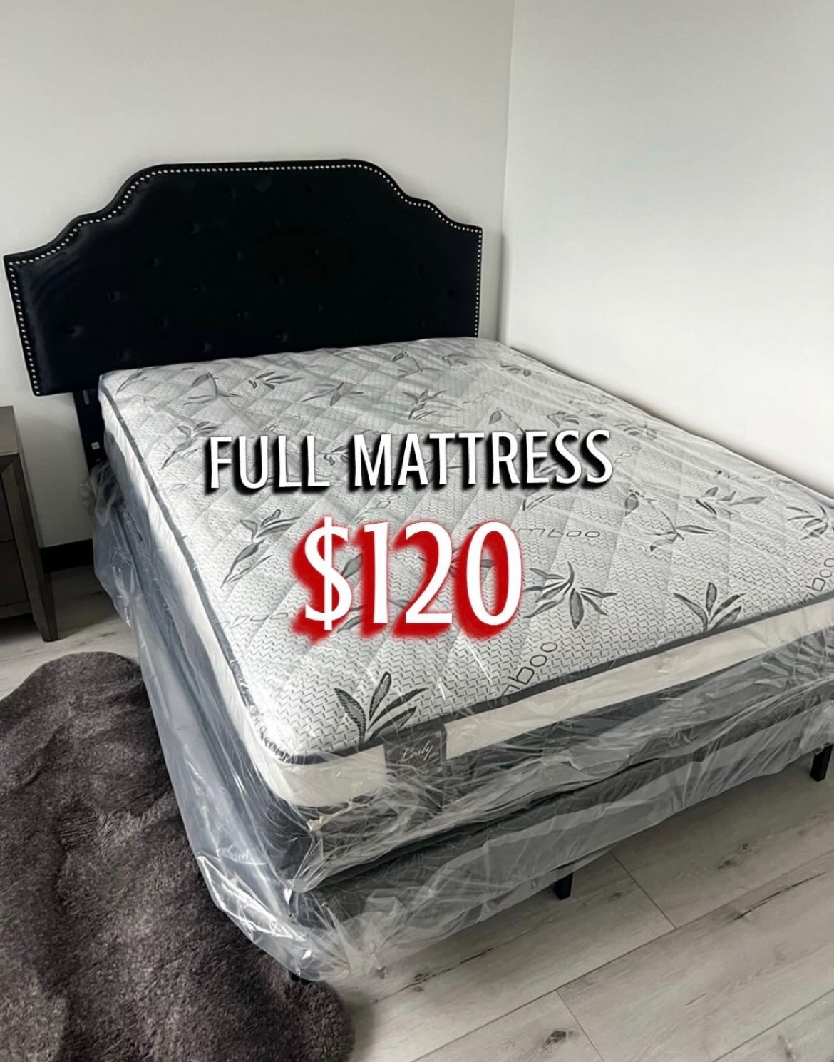 New Full Mattress Only $120